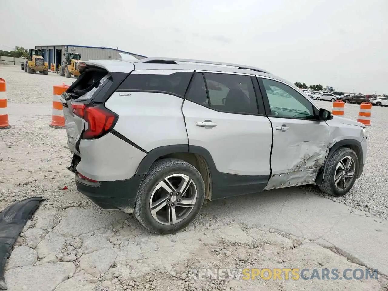3 fotografías del automóvil dañado 3GKALPEV9KL205237 GMC TERRAIN 2019