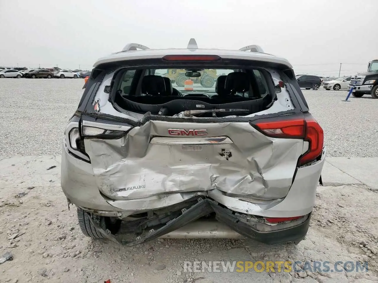 6 fotografías del automóvil dañado 3GKALPEV9KL205237 GMC TERRAIN 2019