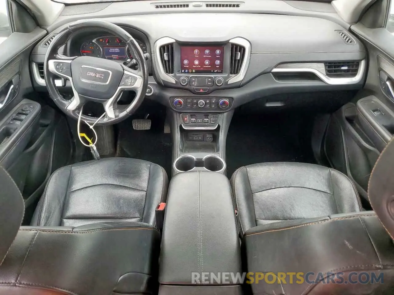 8 fotografías del automóvil dañado 3GKALPEV9KL205237 GMC TERRAIN 2019