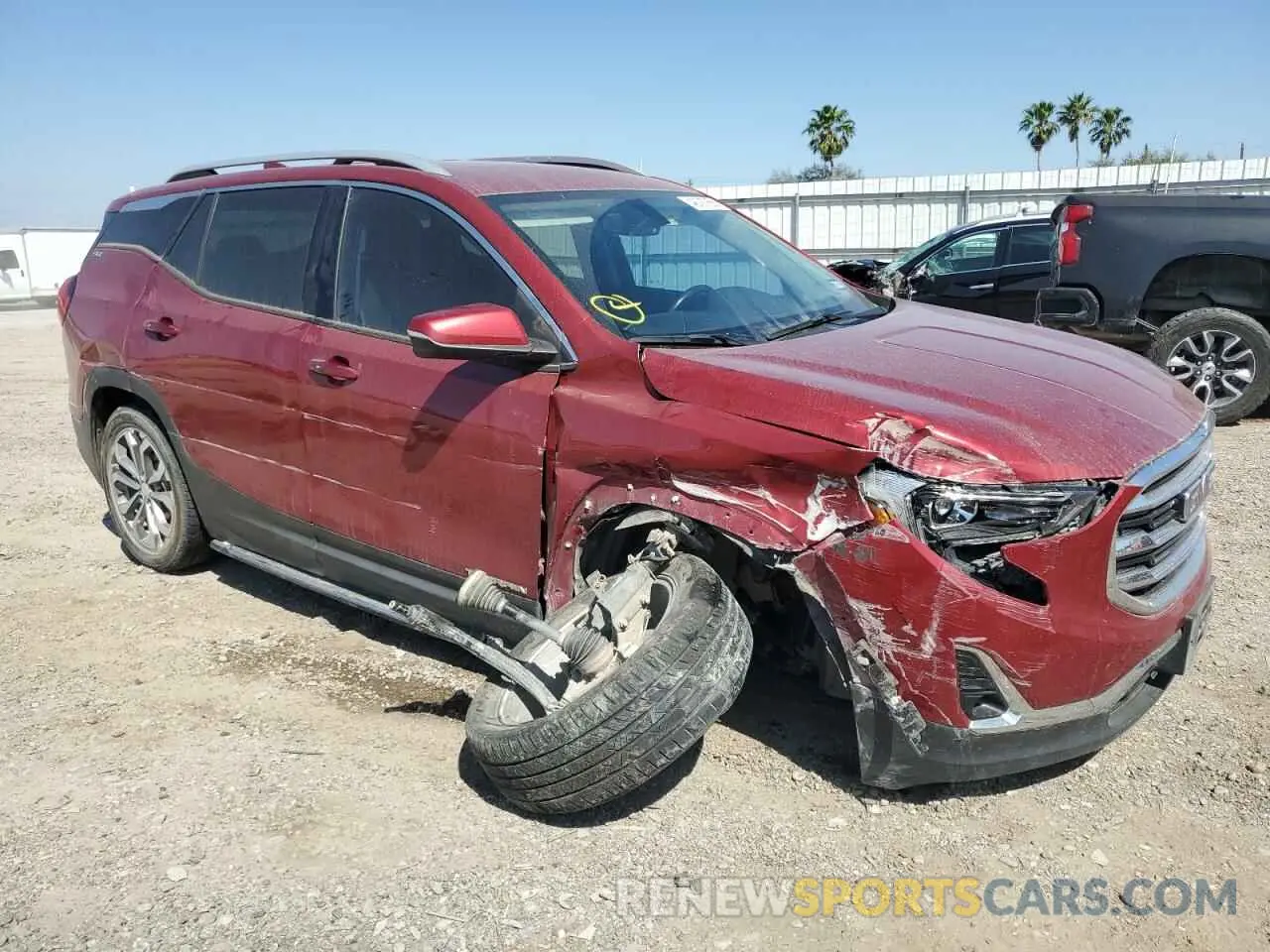 4 fotografías del automóvil dañado 3GKALPEX2KL165987 GMC TERRAIN 2019