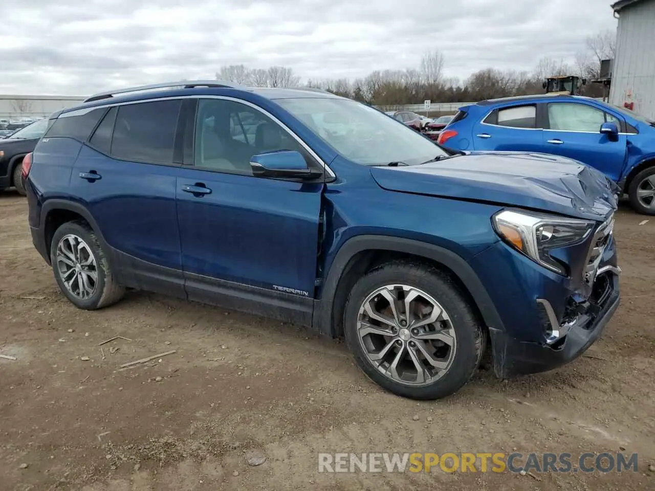 4 fotografías del automóvil dañado 3GKALPEX5KL350423 GMC TERRAIN 2019