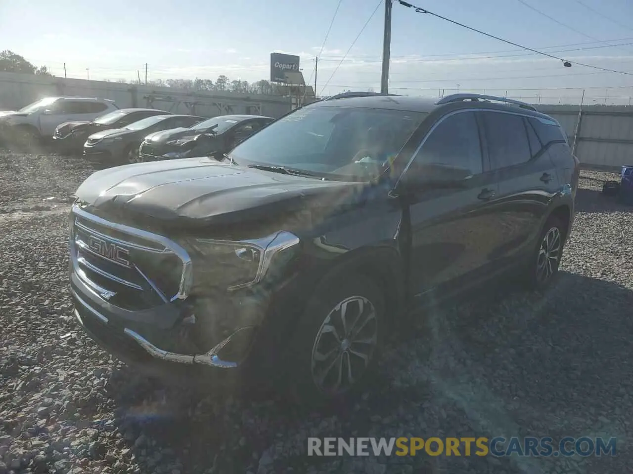 1 fotografías del automóvil dañado 3GKALPEX6KL199253 GMC TERRAIN 2019