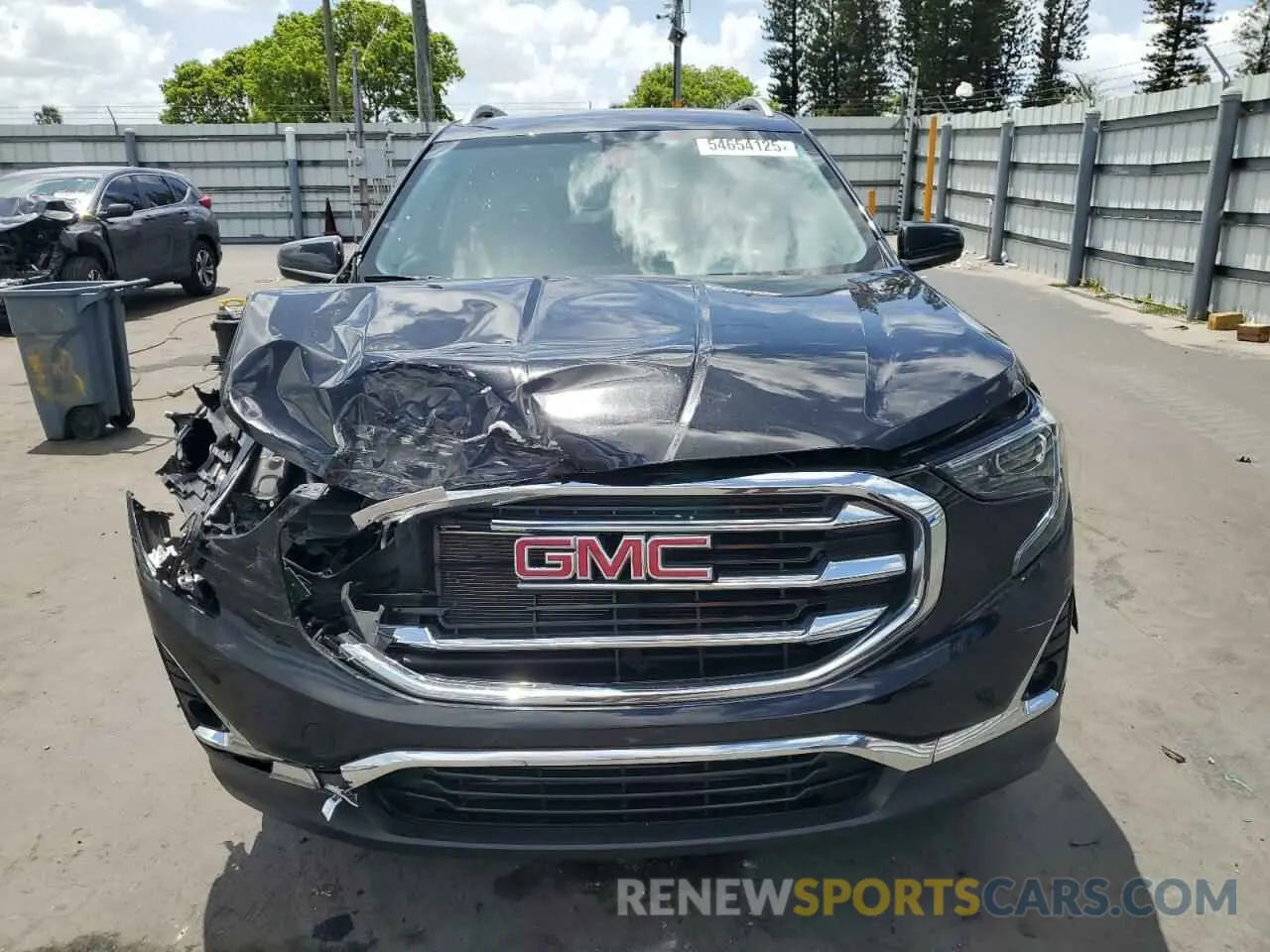 5 fotografías del automóvil dañado 3GKALPEX8KL210348 GMC TERRAIN 2019
