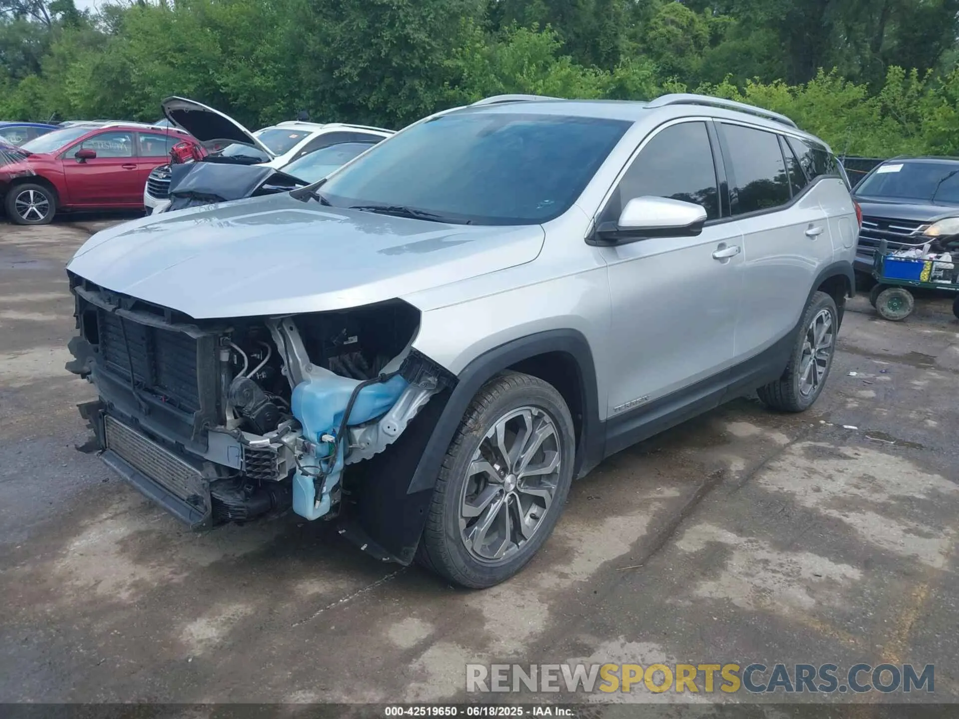 2 fotografías del automóvil dañado 3GKALPEX8KL295756 GMC TERRAIN 2019