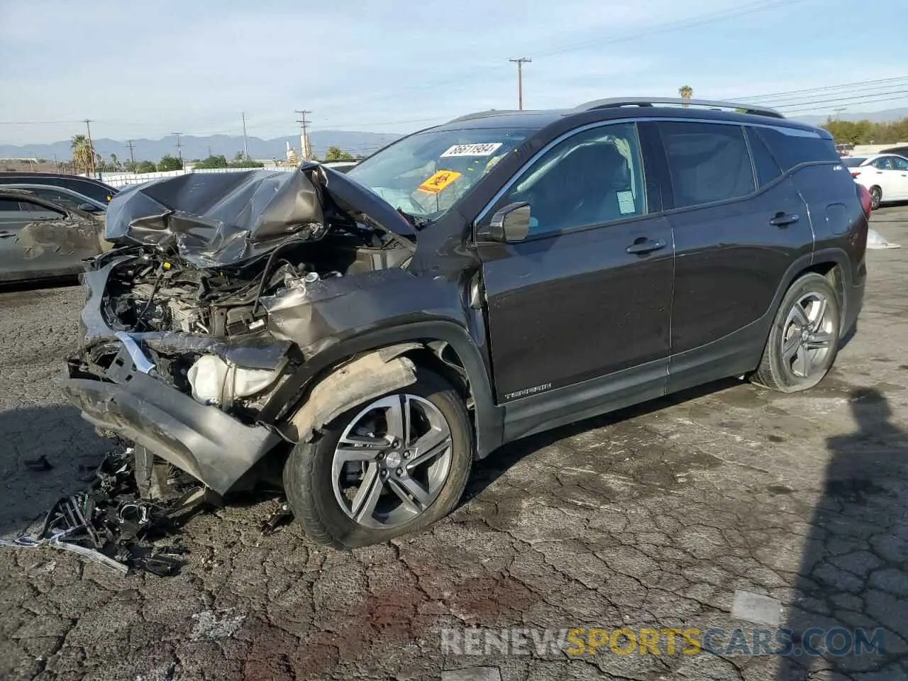 1 fotografías del automóvil dañado 3GKALREU7KL260983 GMC TERRAIN 2019