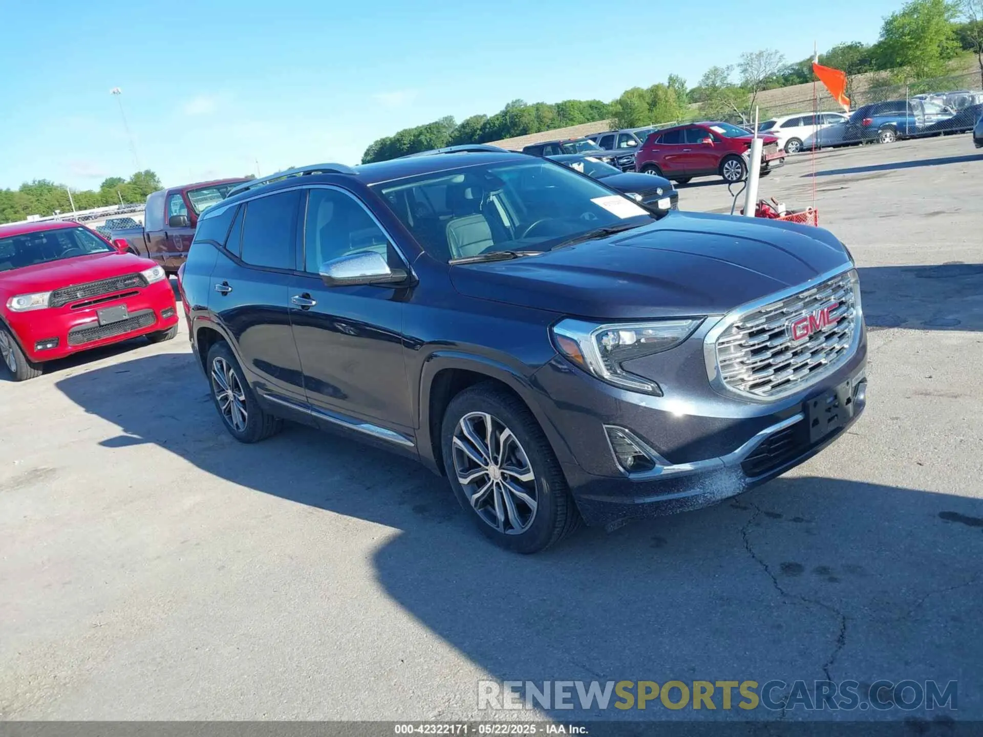 1 fotografías del automóvil dañado 3GKALSEX3KL118857 GMC TERRAIN 2019