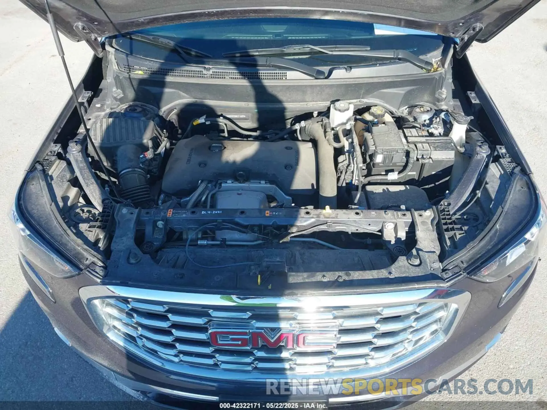 10 fotografías del automóvil dañado 3GKALSEX3KL118857 GMC TERRAIN 2019