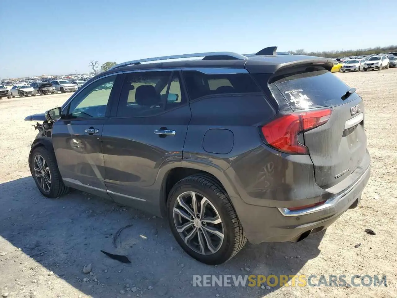 2 fotografías del automóvil dañado 3GKALSEX3KL152068 GMC TERRAIN 2019