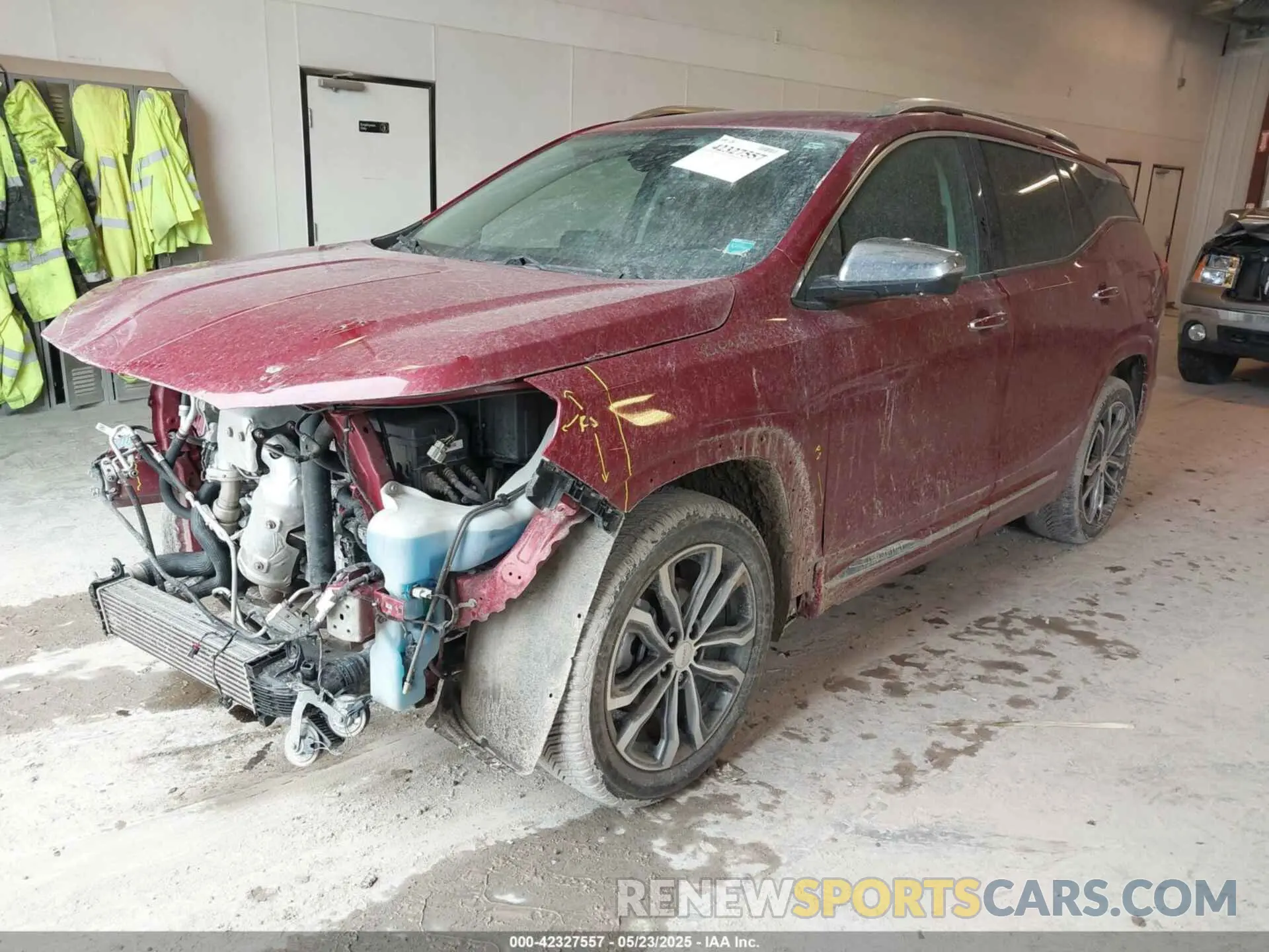 2 fotografías del automóvil dañado 3GKALSEX4KL389068 GMC TERRAIN 2019