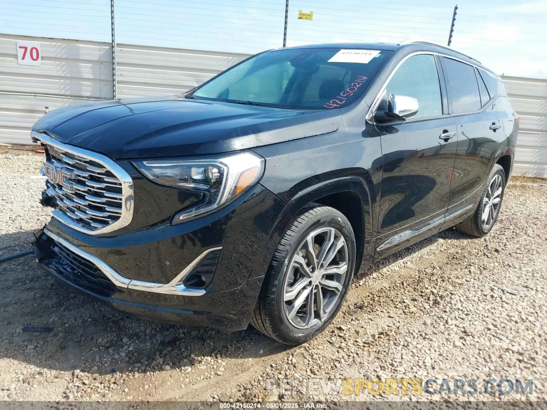 2 fotografías del automóvil dañado 3GKALSEX9KL356017 GMC TERRAIN 2019