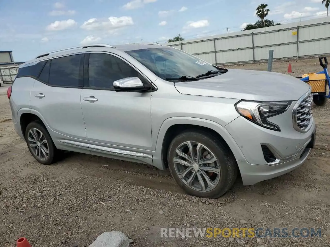 4 fotografías del automóvil dañado 3GKALSEXXKL193300 GMC TERRAIN 2019