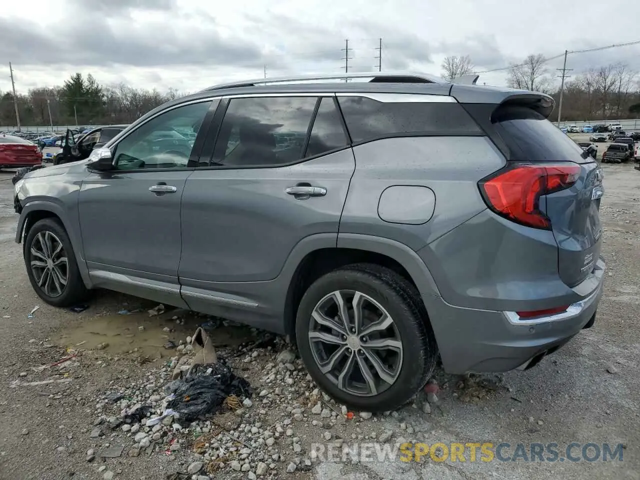 2 fotografías del automóvil dañado 3GKALSEXXKL339520 GMC TERRAIN 2019