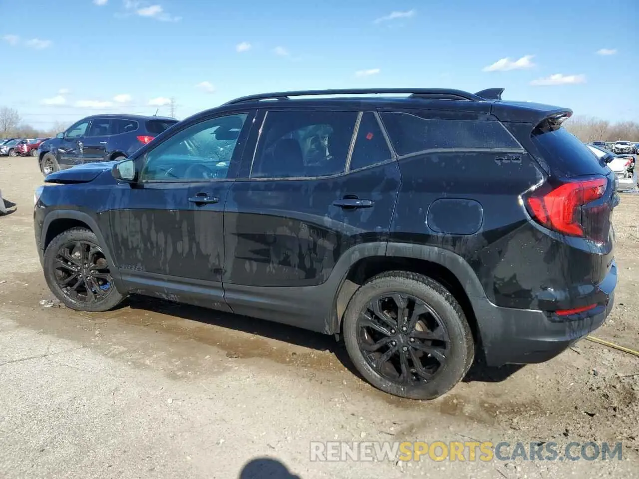 2 fotografías del automóvil dañado 3GKALTEV0KL204468 GMC TERRAIN 2019