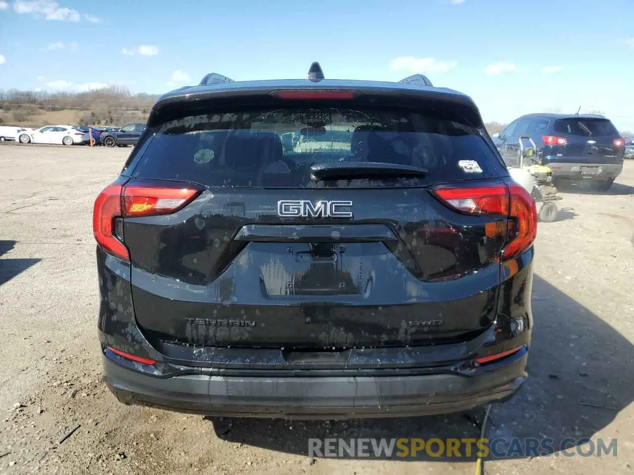 6 fotografías del automóvil dañado 3GKALTEV0KL204468 GMC TERRAIN 2019