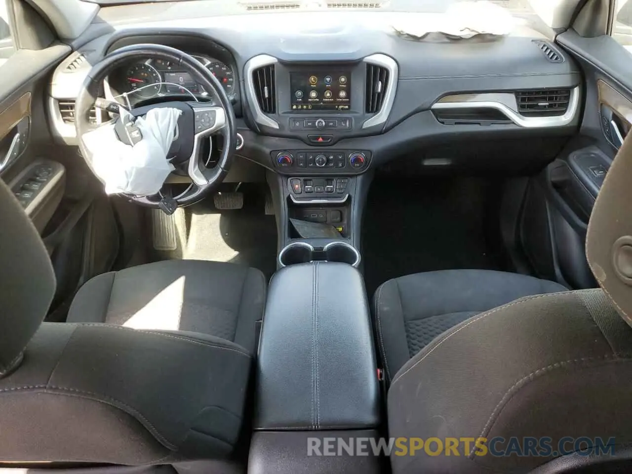 8 fotografías del automóvil dañado 3GKALTEV0KL204468 GMC TERRAIN 2019