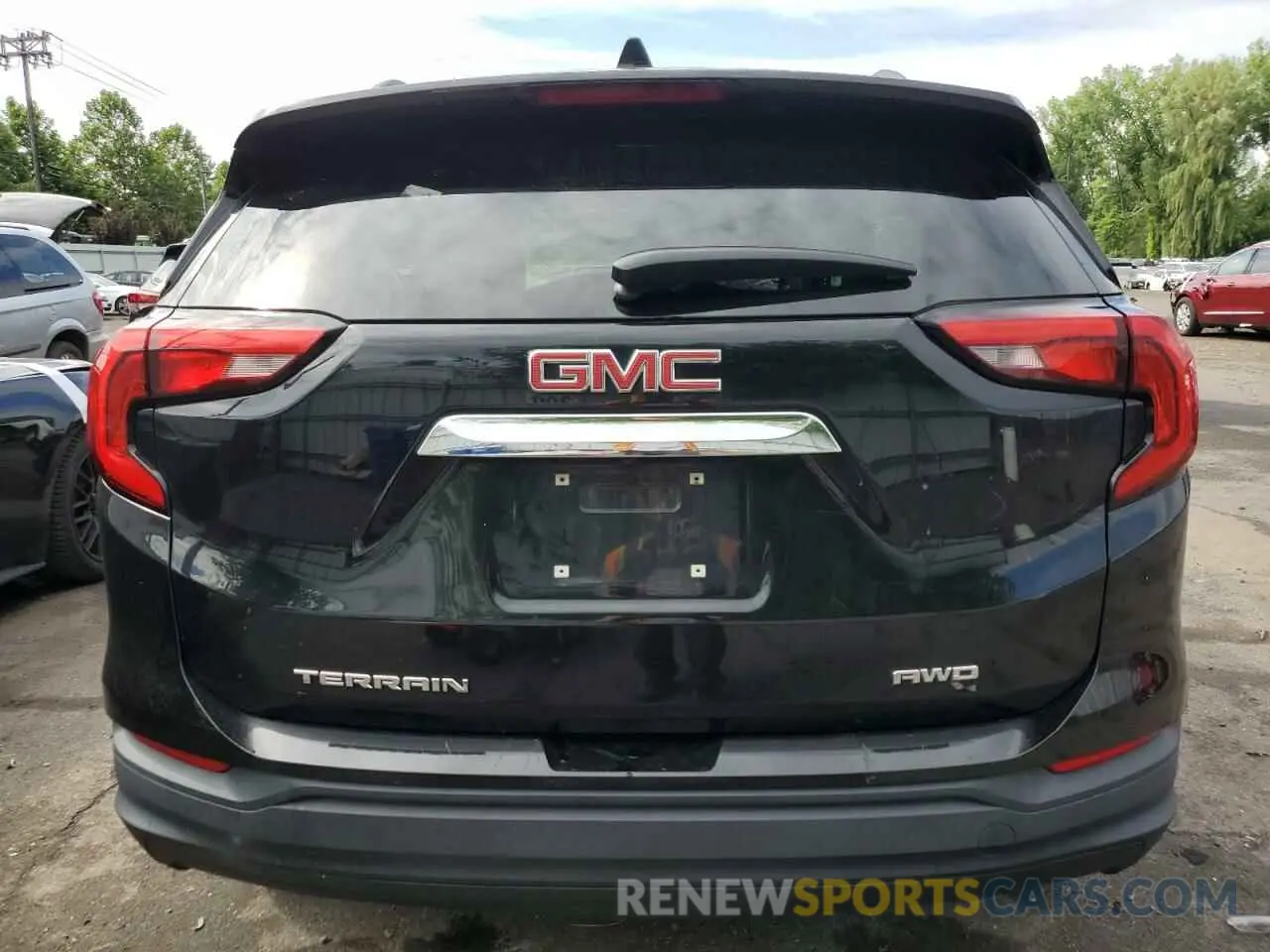 6 fotografías del automóvil dañado 3GKALTEV1KL232408 GMC TERRAIN 2019