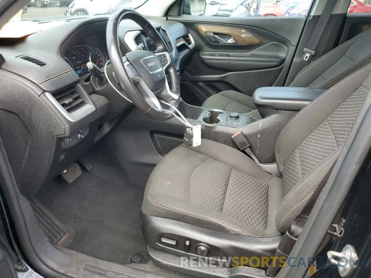 7 fotografías del automóvil dañado 3GKALTEV1KL232408 GMC TERRAIN 2019