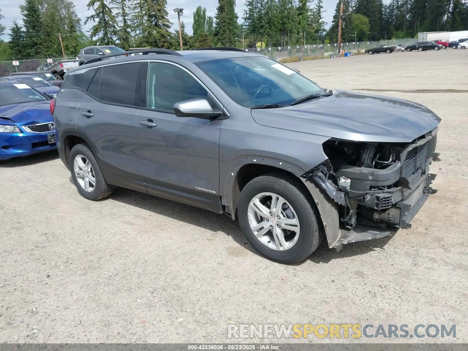 1 fotografías del automóvil dañado 3GKALTEV1KL293368 GMC TERRAIN 2019