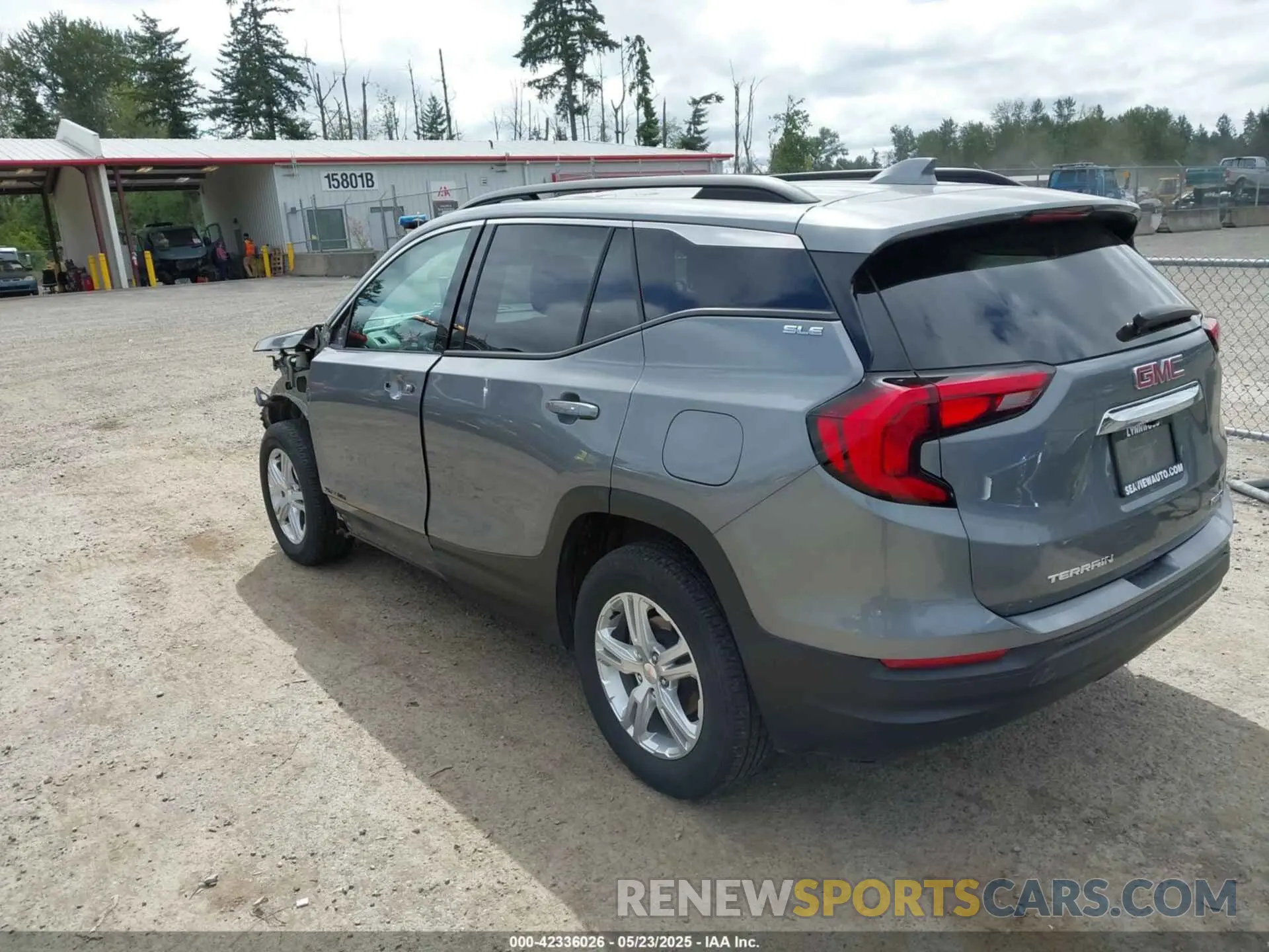 3 fotografías del automóvil dañado 3GKALTEV1KL293368 GMC TERRAIN 2019