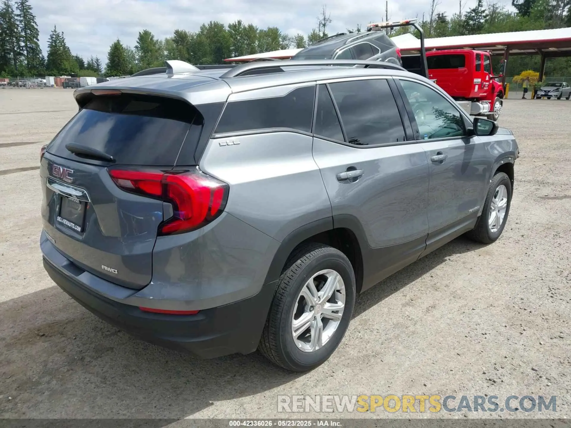 4 fotografías del automóvil dañado 3GKALTEV1KL293368 GMC TERRAIN 2019