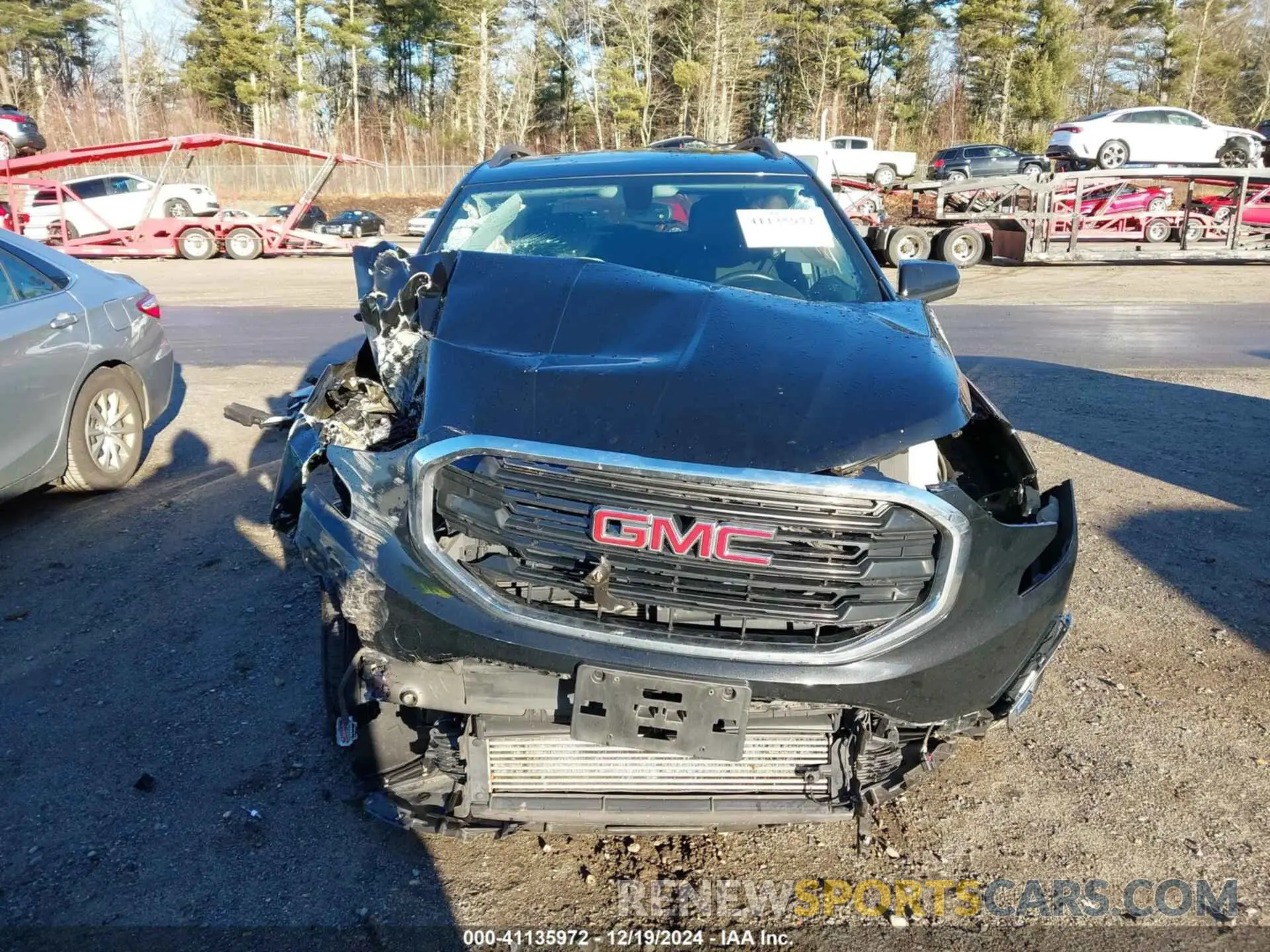 12 fotografías del automóvil dañado 3GKALTEV1KL353195 GMC TERRAIN 2019