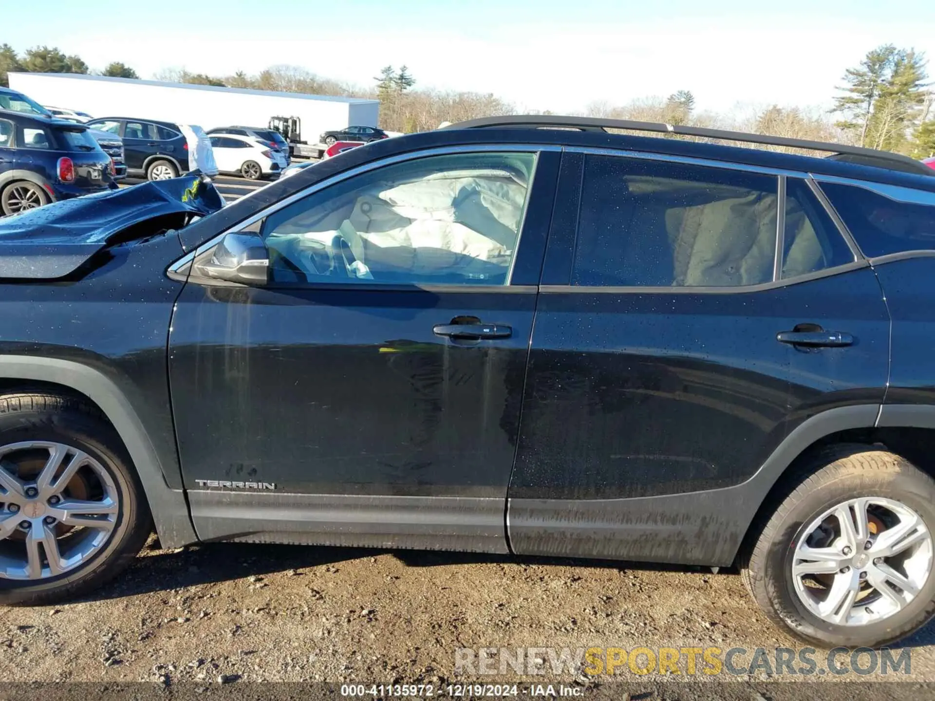 14 fotografías del automóvil dañado 3GKALTEV1KL353195 GMC TERRAIN 2019