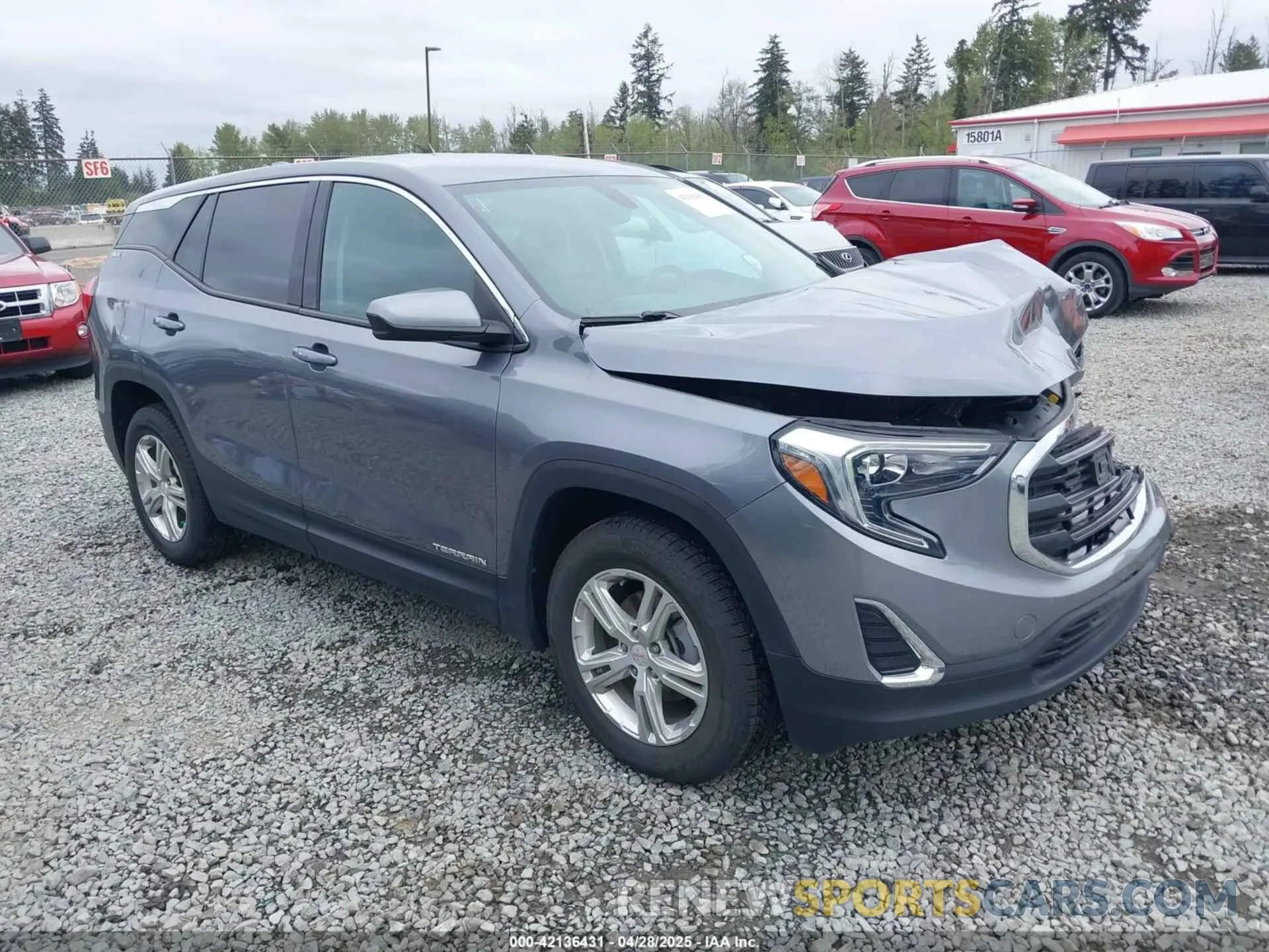 1 fotografías del automóvil dañado 3GKALTEV1KL379523 GMC TERRAIN 2019