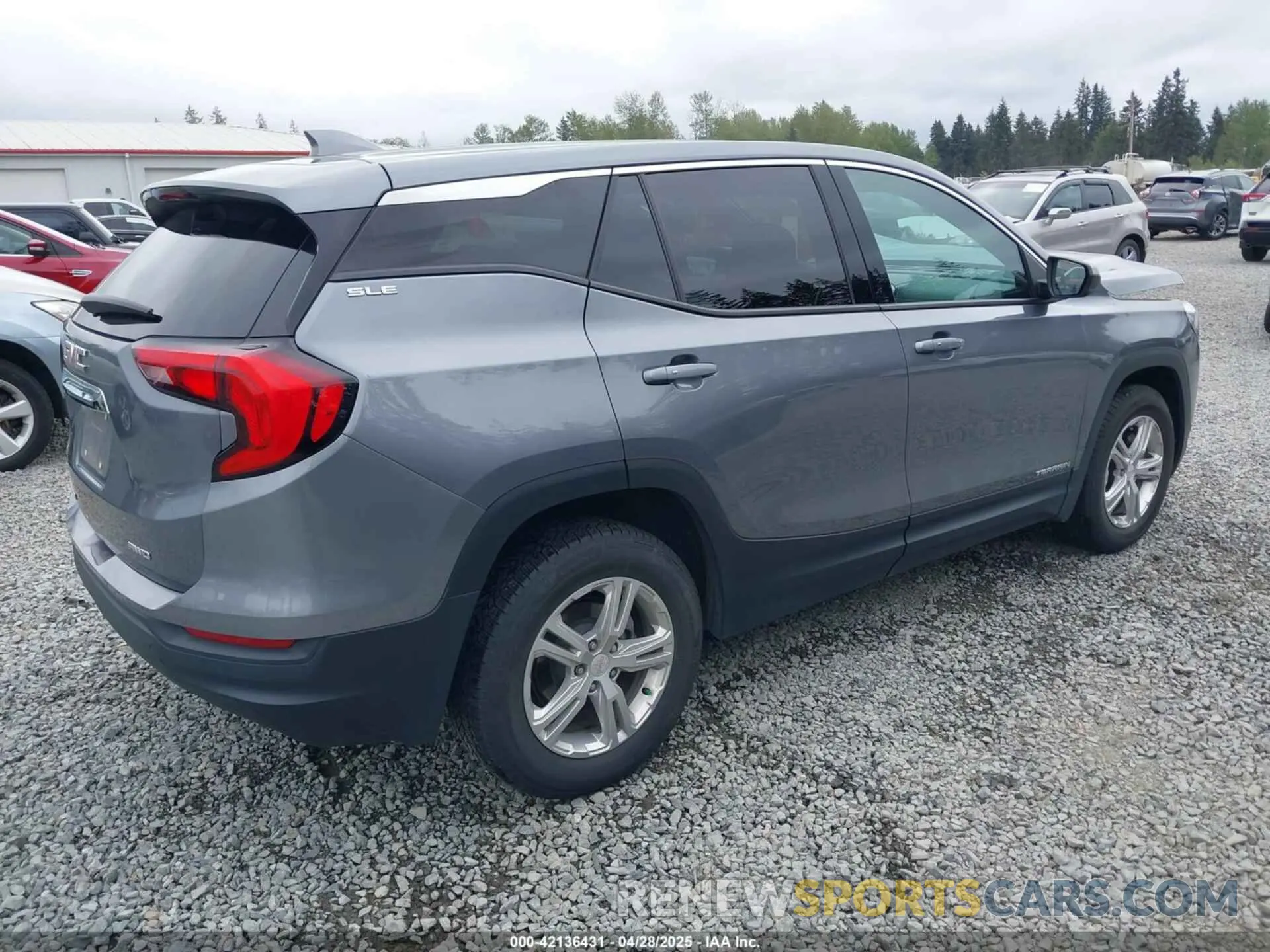 4 fotografías del automóvil dañado 3GKALTEV1KL379523 GMC TERRAIN 2019