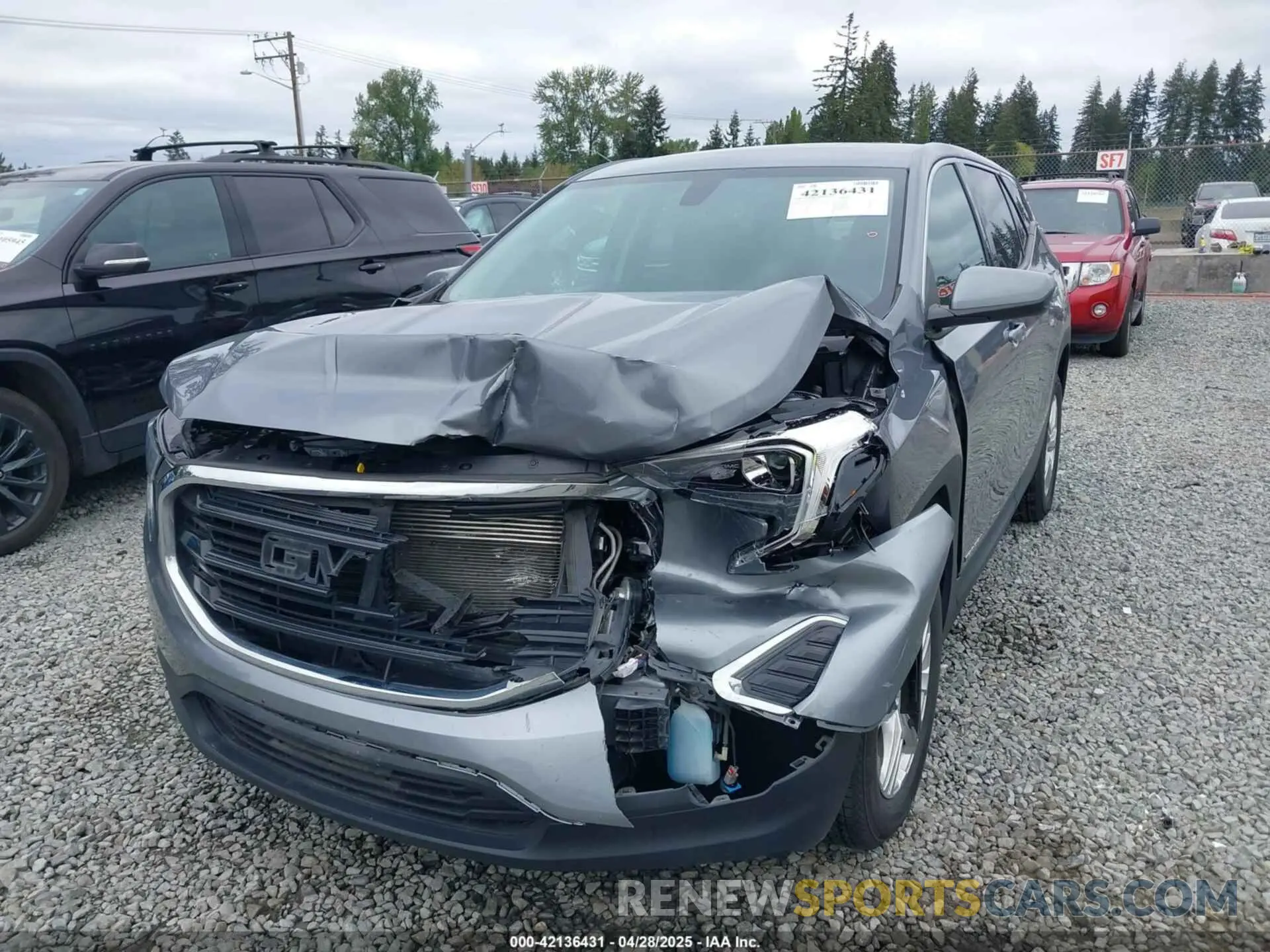 6 fotografías del automóvil dañado 3GKALTEV1KL379523 GMC TERRAIN 2019