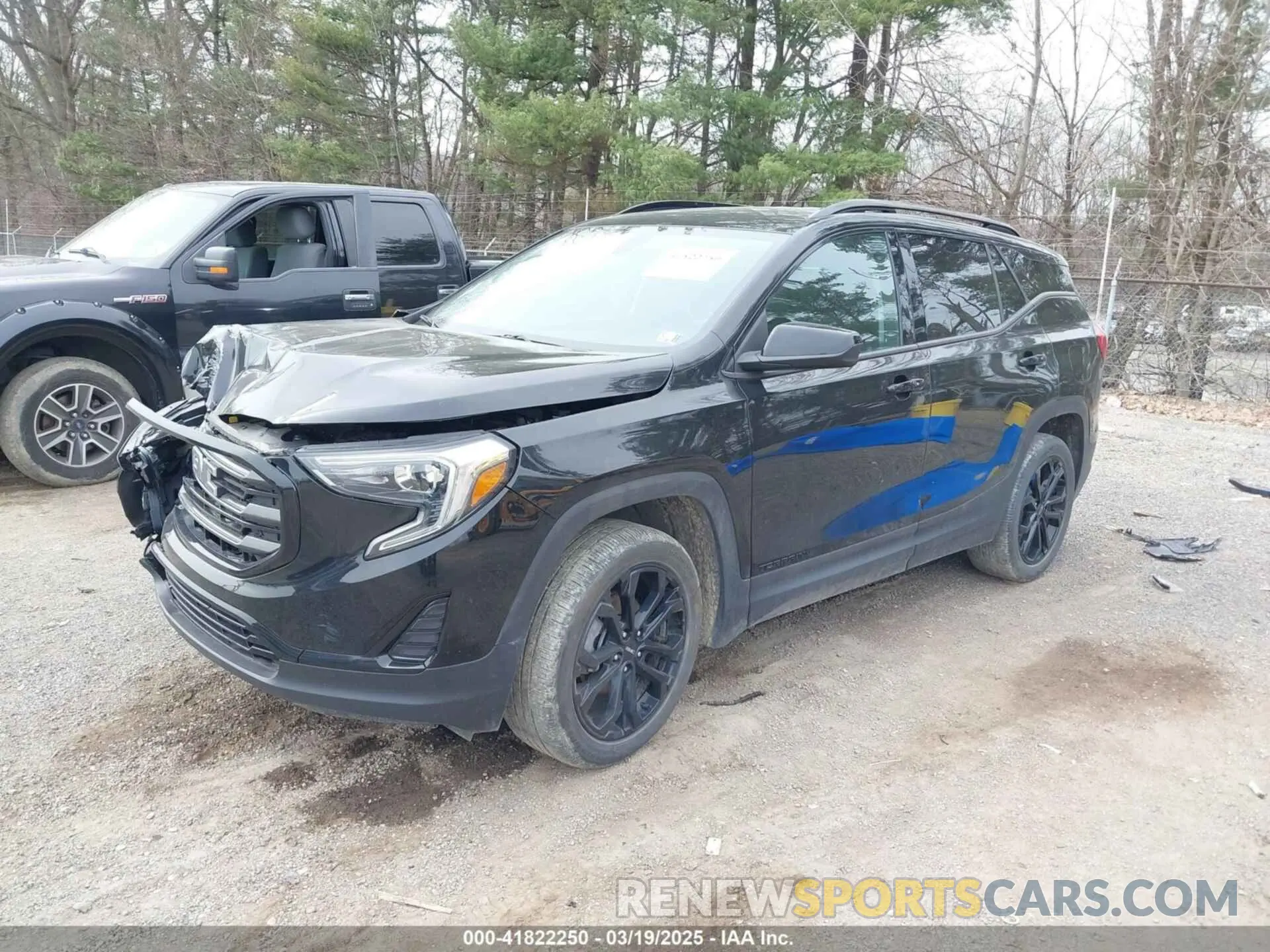 2 fotografías del automóvil dañado 3GKALTEV1KL386679 GMC TERRAIN 2019