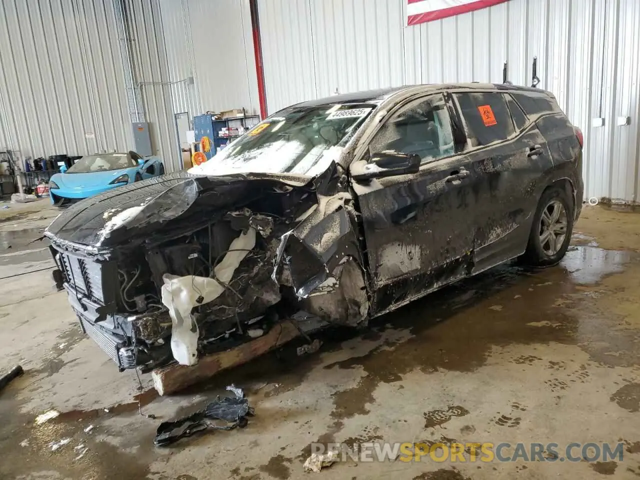 1 fotografías del automóvil dañado 3GKALTEV2KL122144 GMC TERRAIN 2019