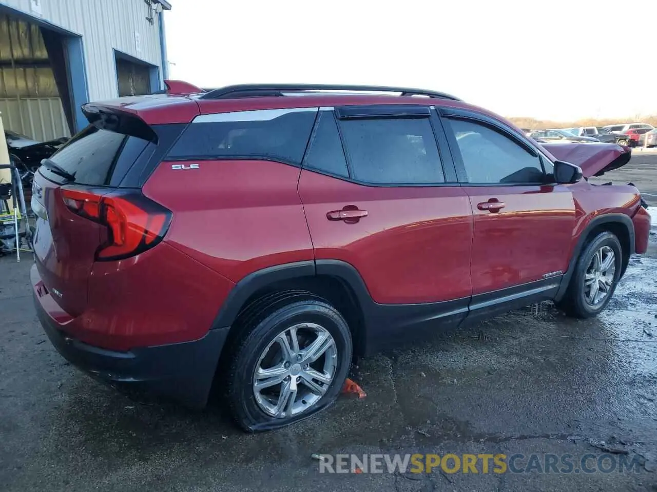 3 fotografías del automóvil dañado 3GKALTEV2KL208764 GMC TERRAIN 2019