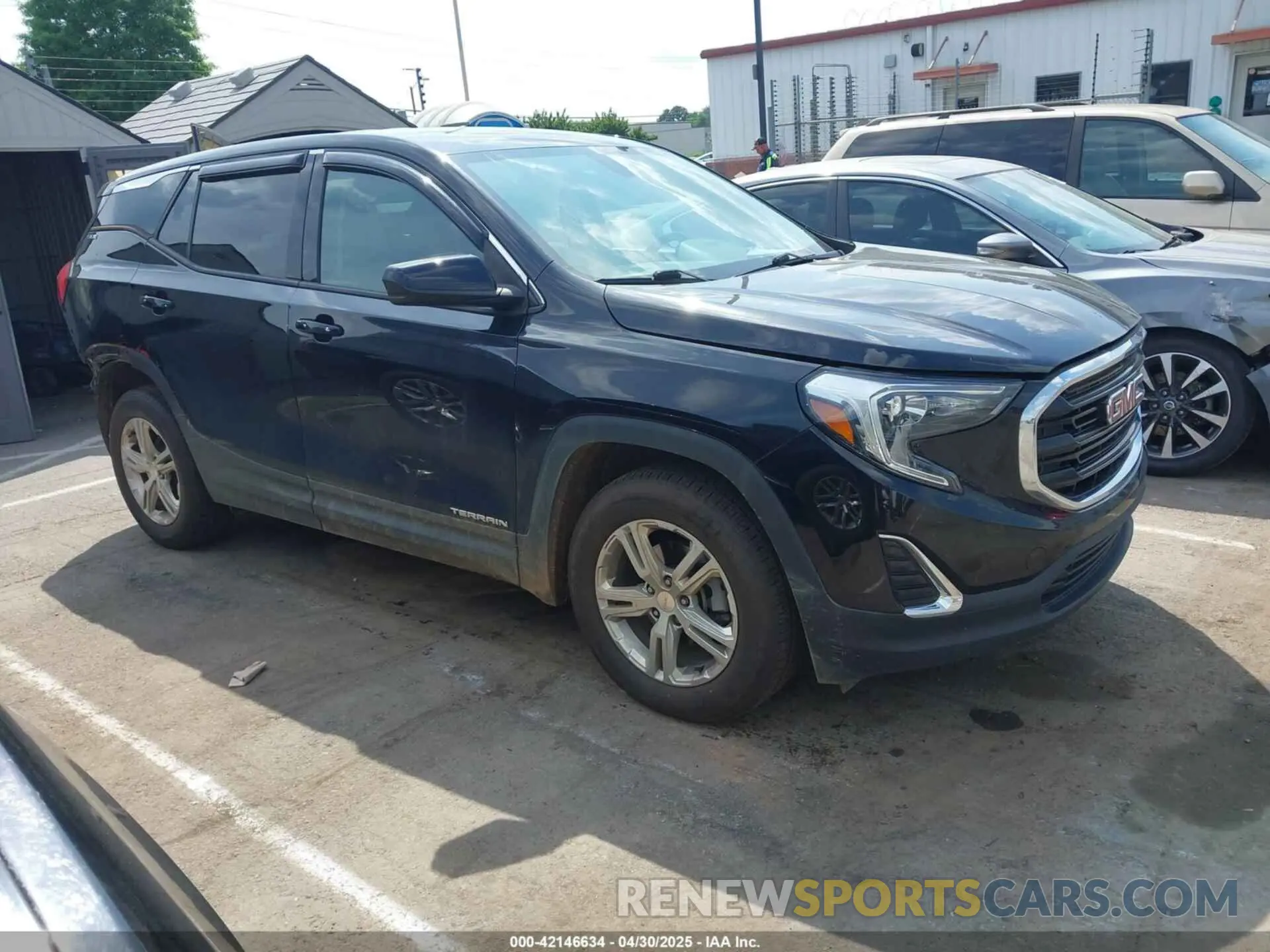 13 fotografías del automóvil dañado 3GKALTEV2KL382737 GMC TERRAIN 2019
