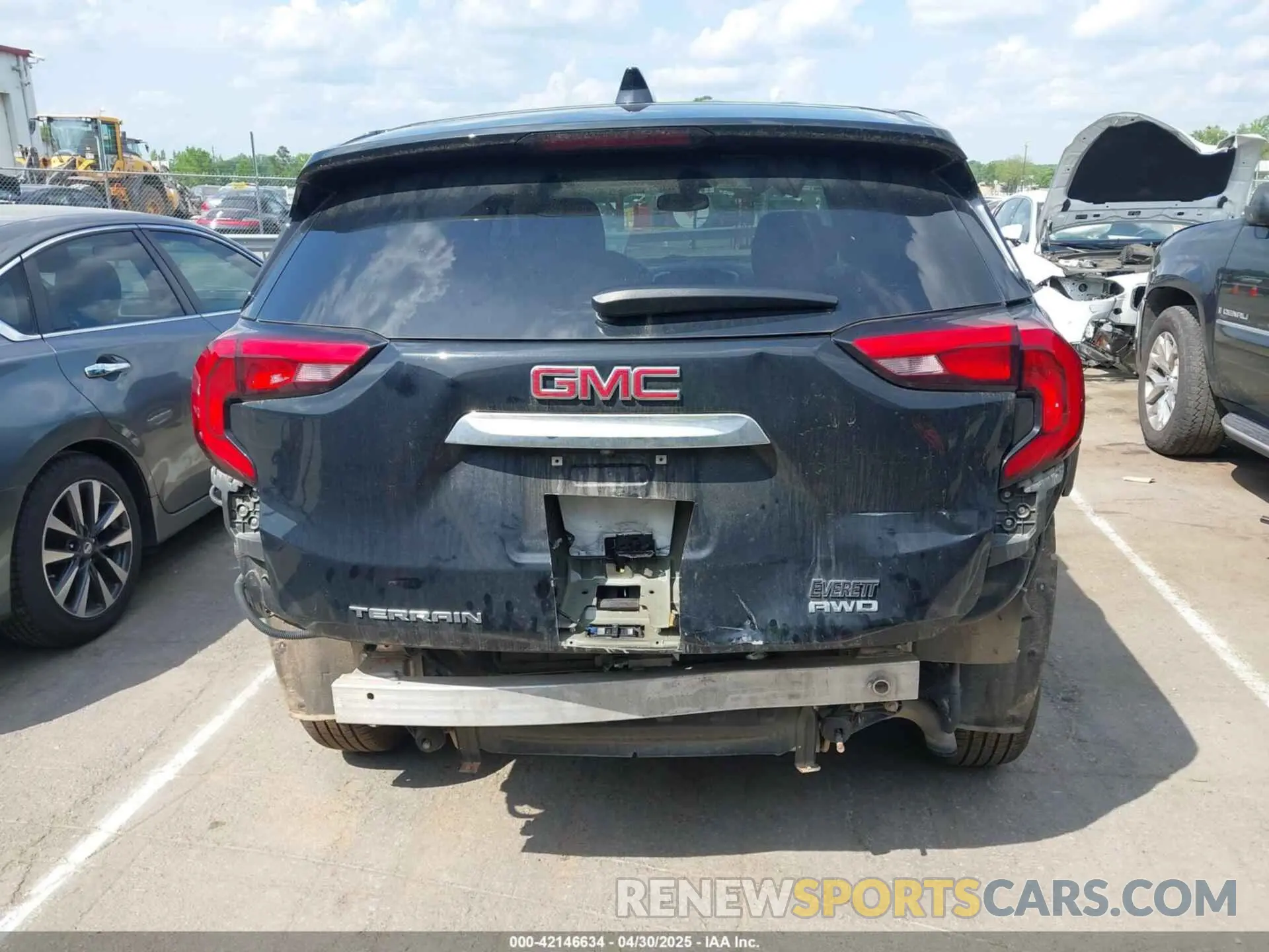 16 fotografías del automóvil dañado 3GKALTEV2KL382737 GMC TERRAIN 2019
