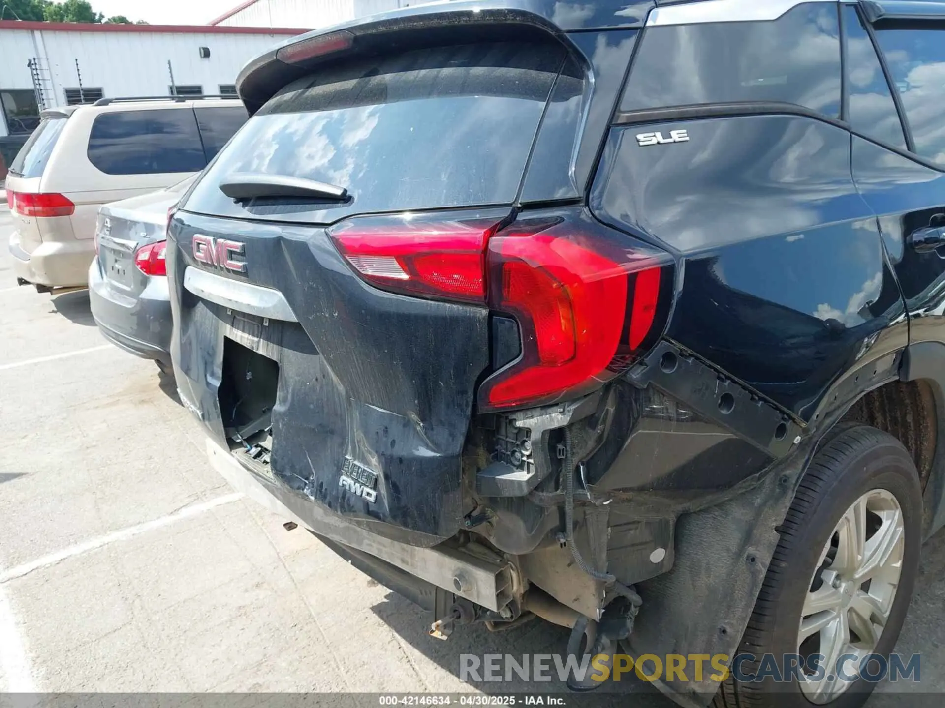 17 fotografías del automóvil dañado 3GKALTEV2KL382737 GMC TERRAIN 2019
