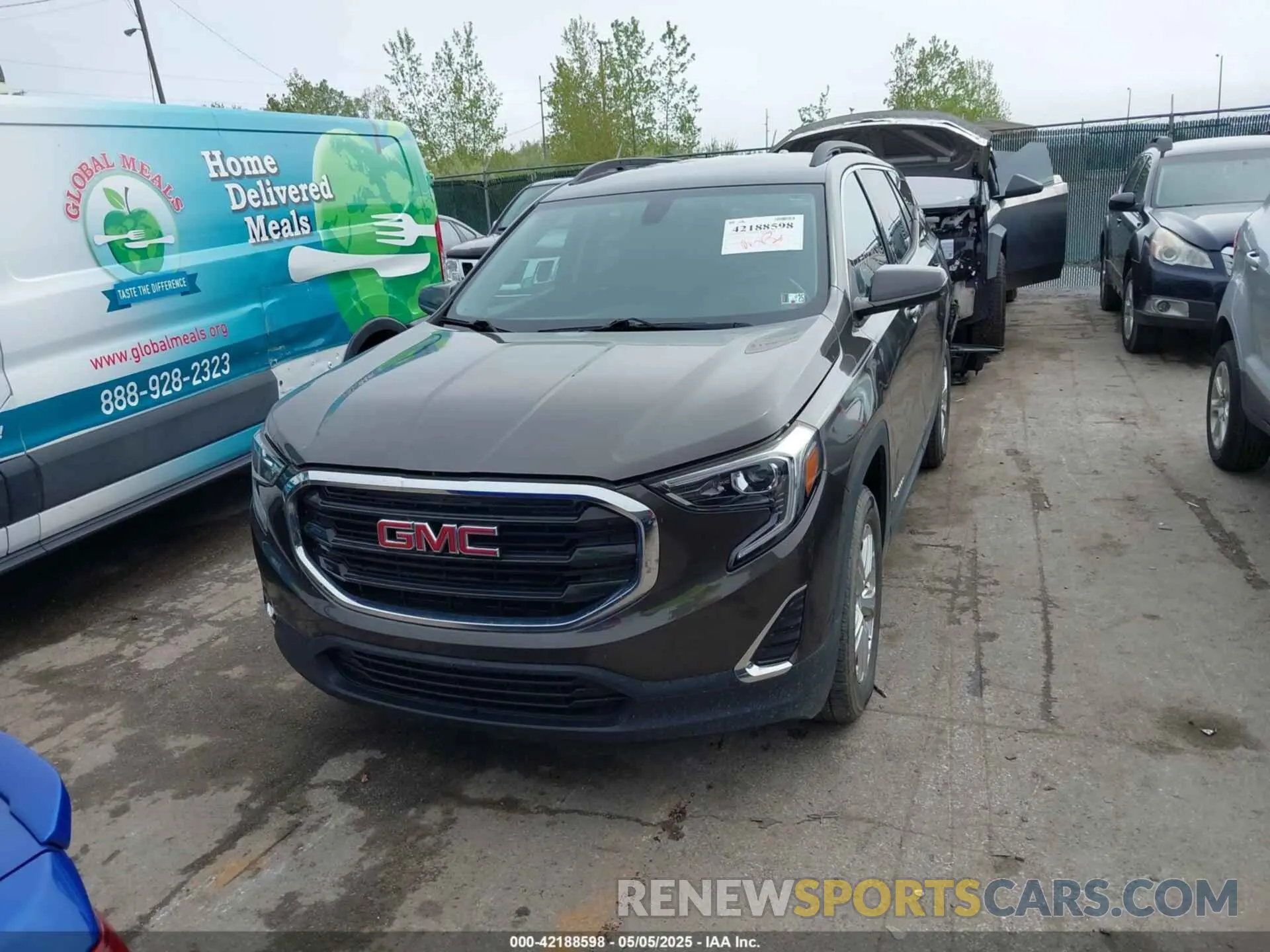 13 fotografías del automóvil dañado 3GKALTEV3KL154455 GMC TERRAIN 2019