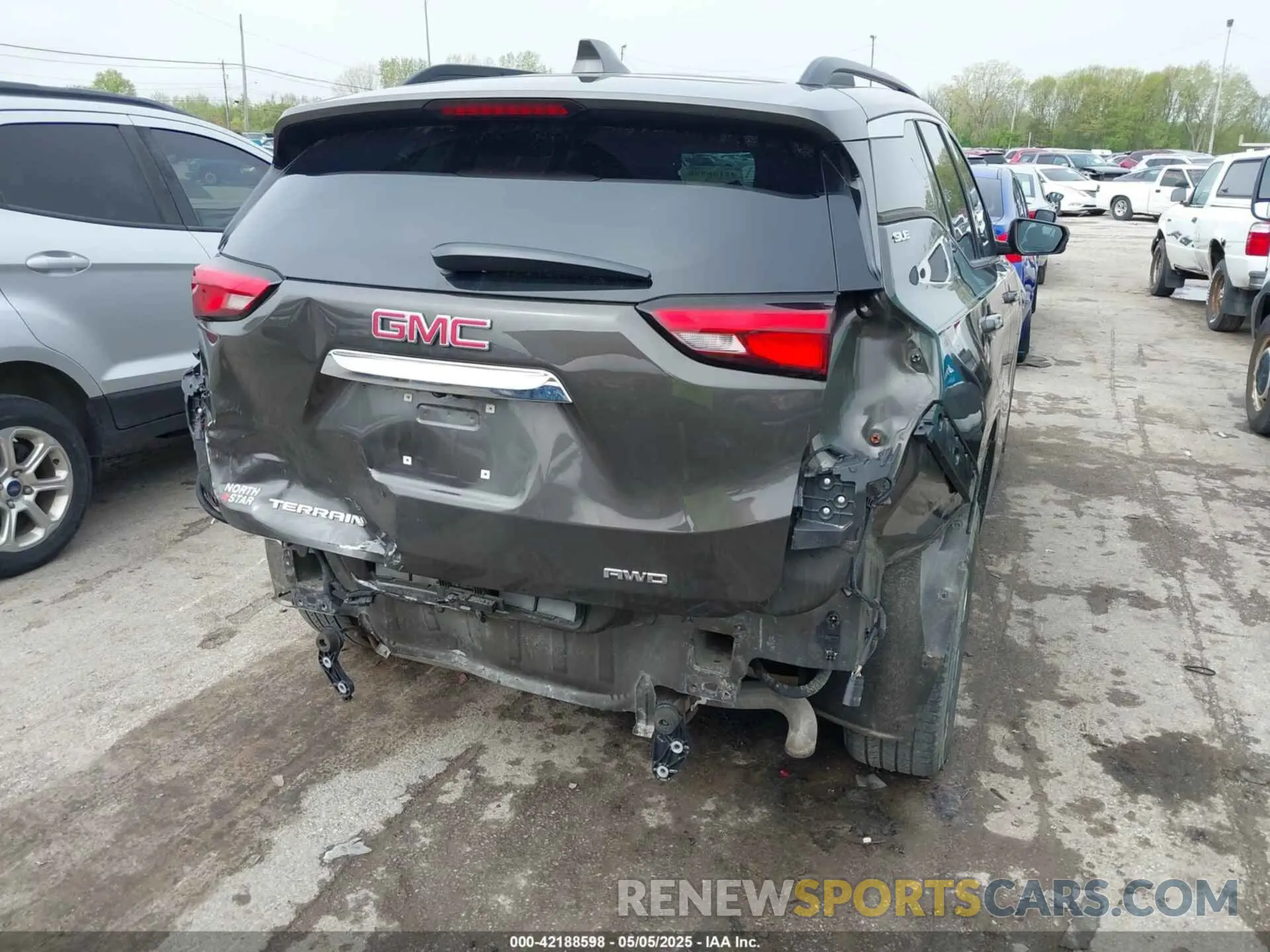 6 fotografías del automóvil dañado 3GKALTEV3KL154455 GMC TERRAIN 2019