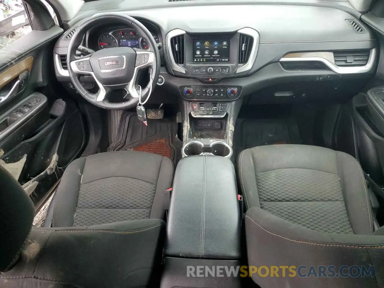 8 fotografías del automóvil dañado 3GKALTEV3KL164404 GMC TERRAIN 2019