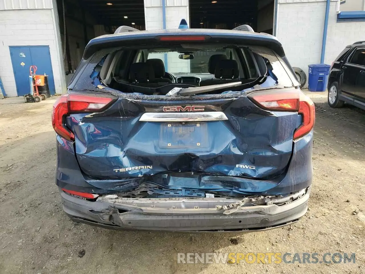 6 fotografías del automóvil dañado 3GKALTEV3KL268794 GMC TERRAIN 2019