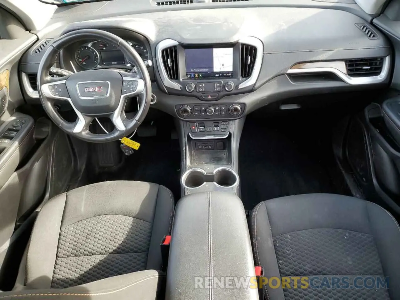 8 fotografías del automóvil dañado 3GKALTEV3KL268794 GMC TERRAIN 2019