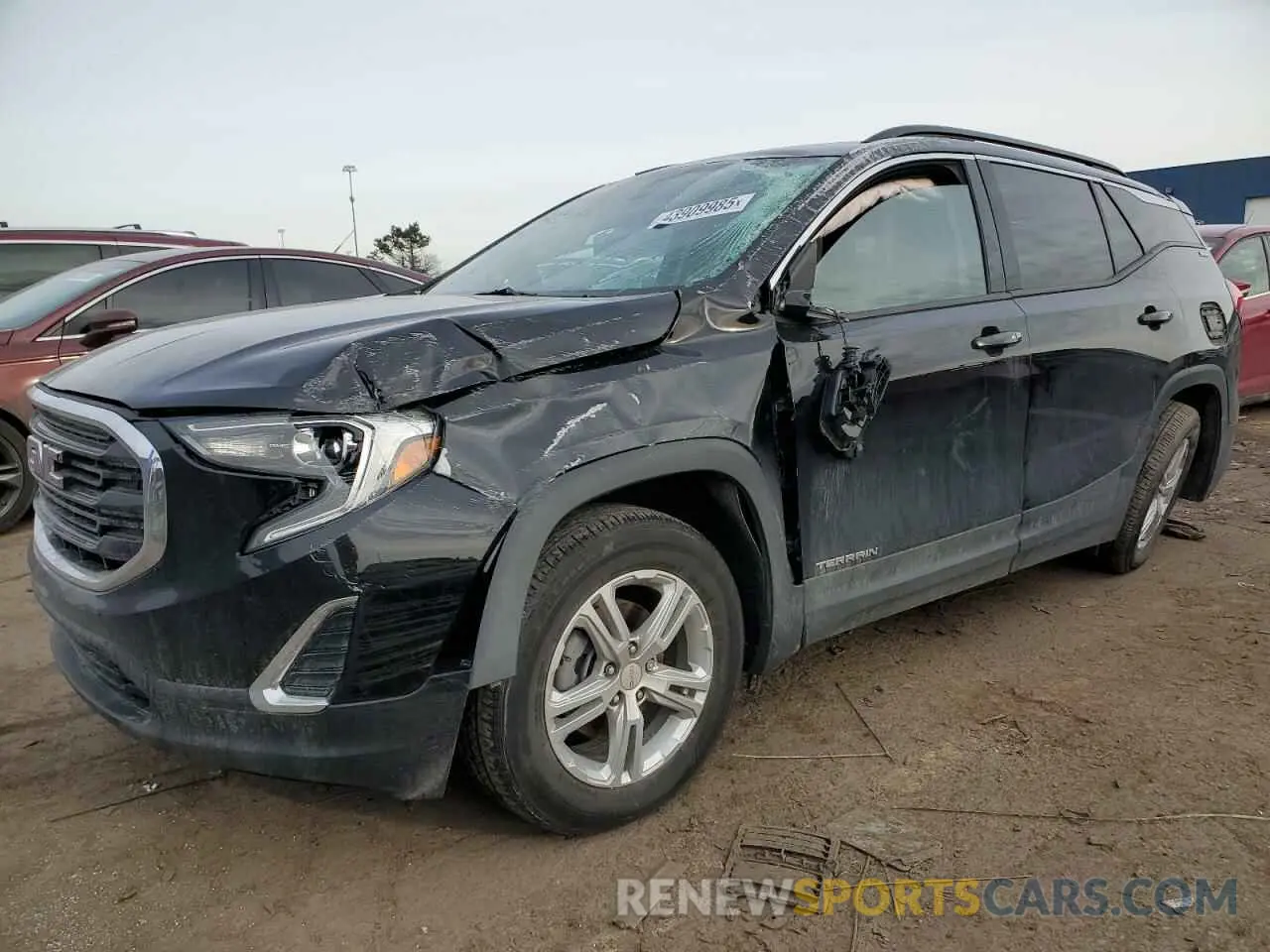 1 fotografías del automóvil dañado 3GKALTEV3KL337810 GMC TERRAIN 2019