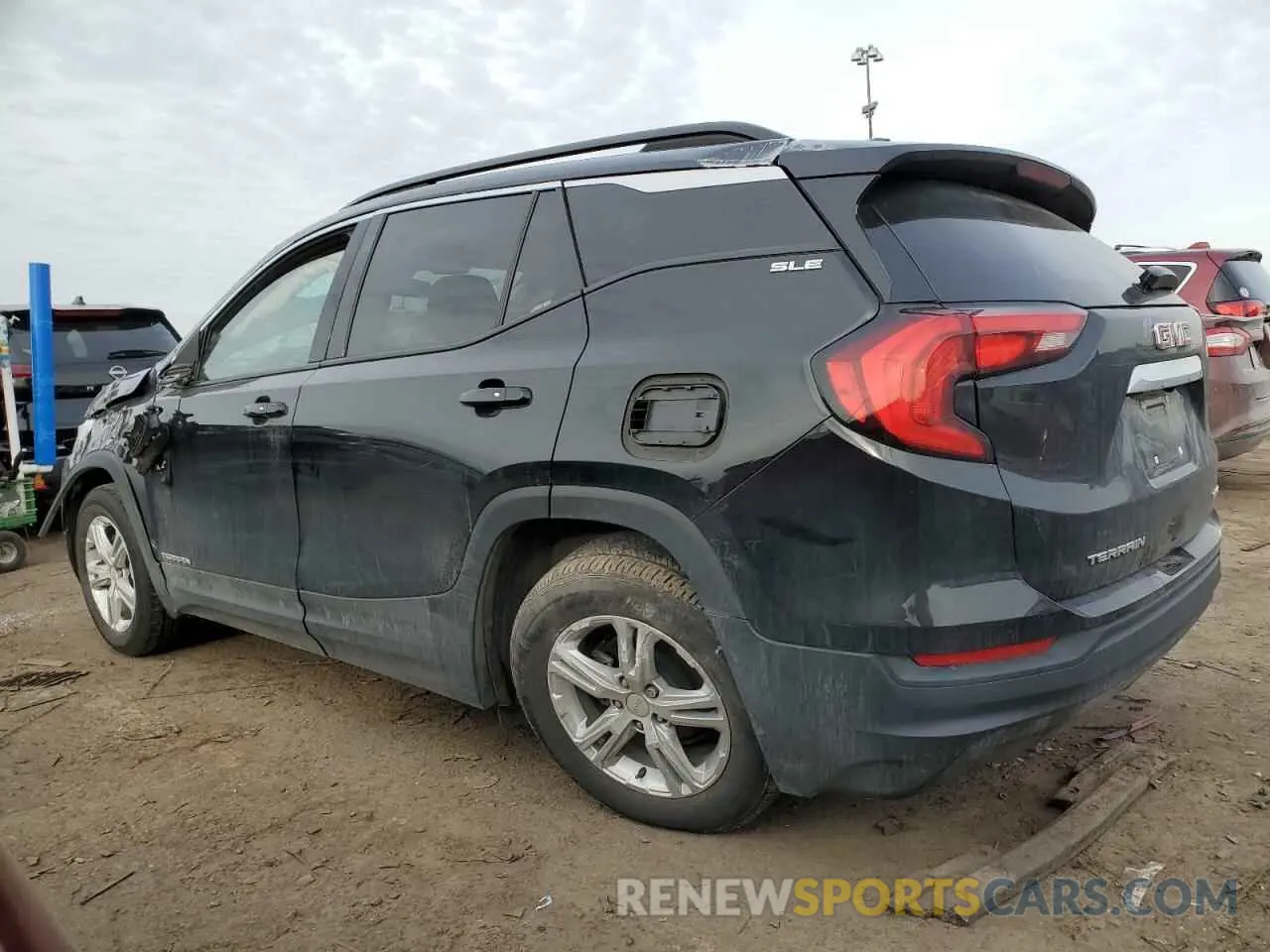 2 fotografías del automóvil dañado 3GKALTEV3KL337810 GMC TERRAIN 2019