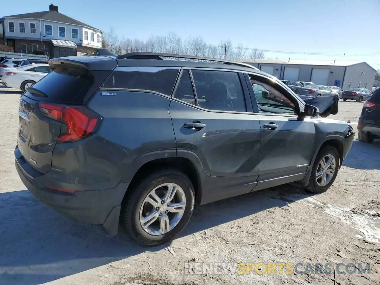3 fotografías del automóvil dañado 3GKALTEV3KL350038 GMC TERRAIN 2019