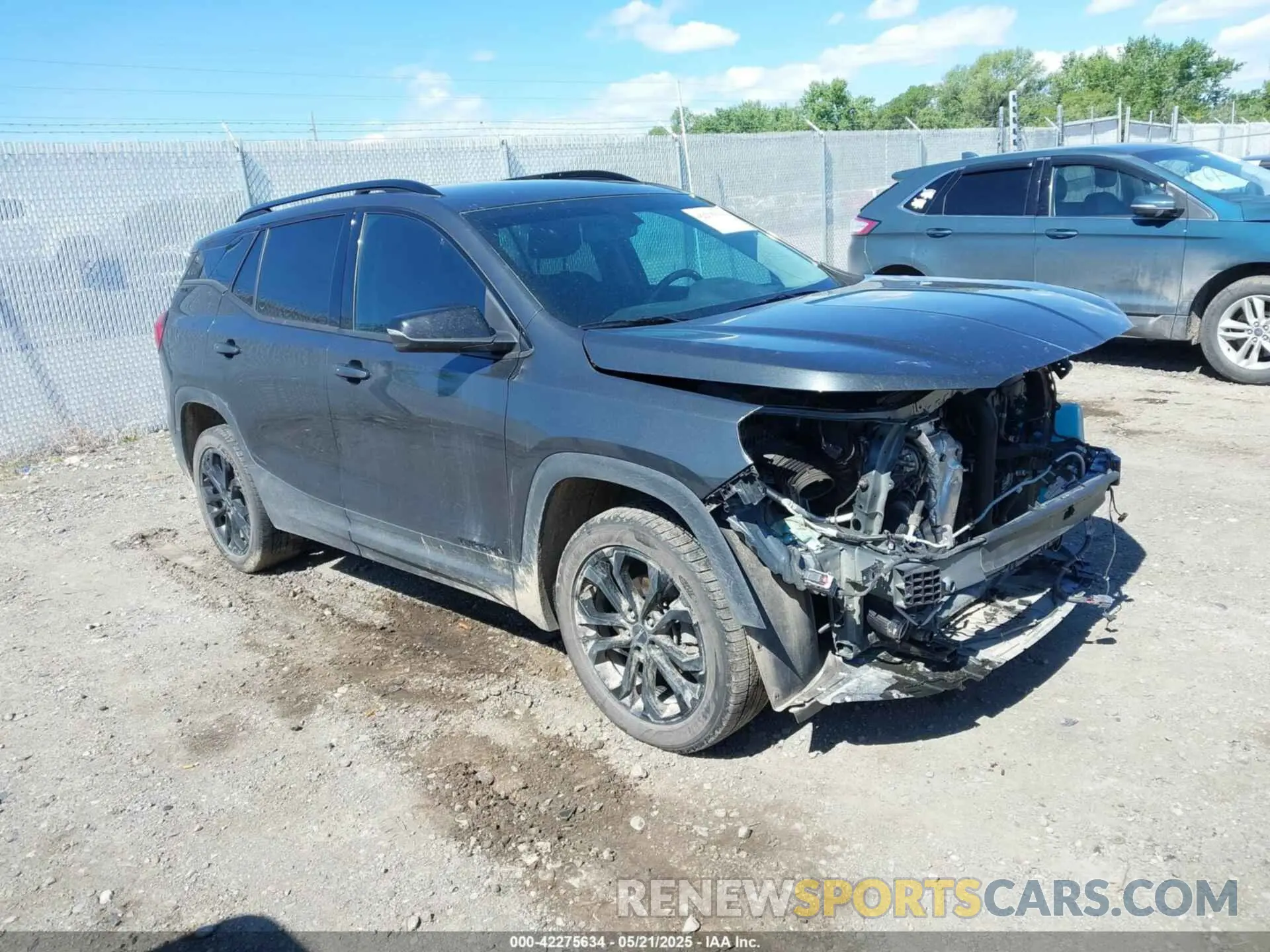 1 fotografías del automóvil dañado 3GKALTEV3KL370595 GMC TERRAIN 2019
