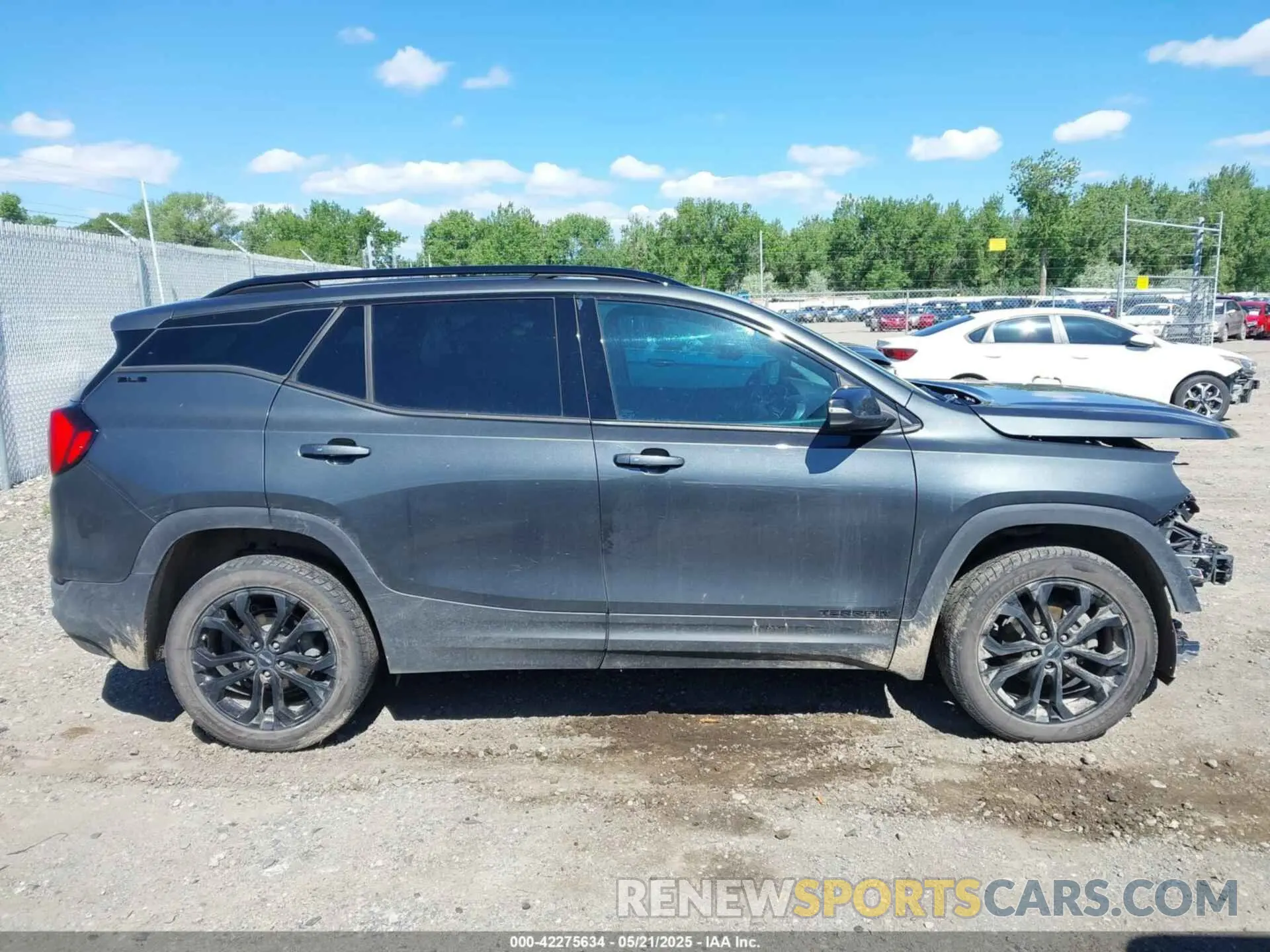13 fotografías del automóvil dañado 3GKALTEV3KL370595 GMC TERRAIN 2019