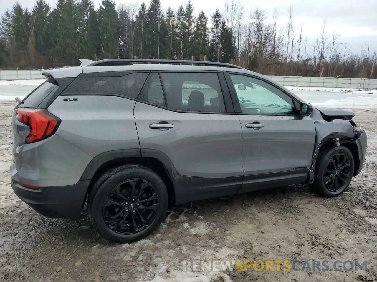 3 fotografías del automóvil dañado 3GKALTEV4KL256217 GMC TERRAIN 2019