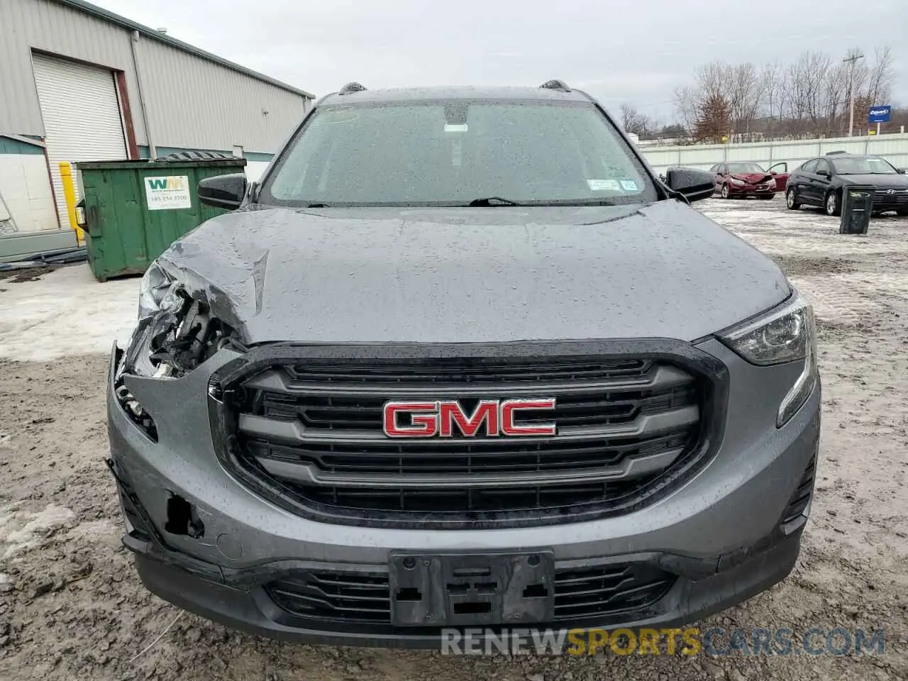 5 fotografías del automóvil dañado 3GKALTEV4KL256217 GMC TERRAIN 2019