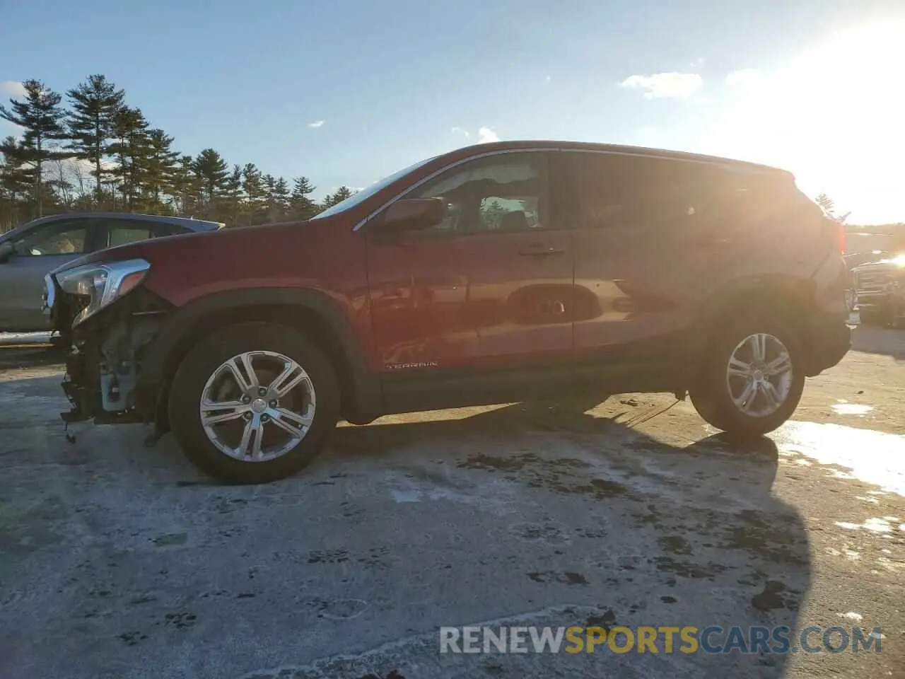 1 fotografías del automóvil dañado 3GKALTEV5KL236476 GMC TERRAIN 2019