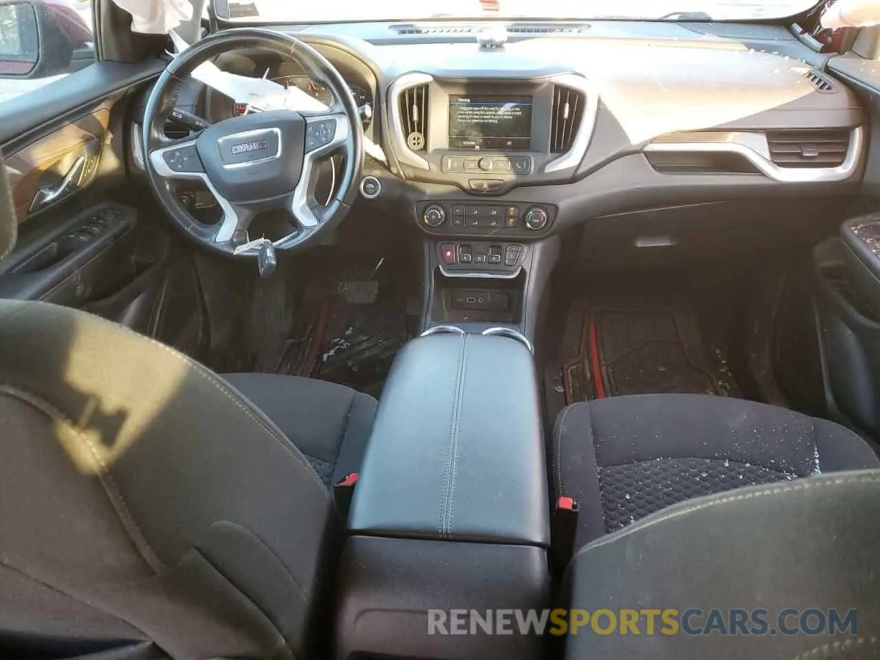 8 fotografías del automóvil dañado 3GKALTEV5KL236476 GMC TERRAIN 2019