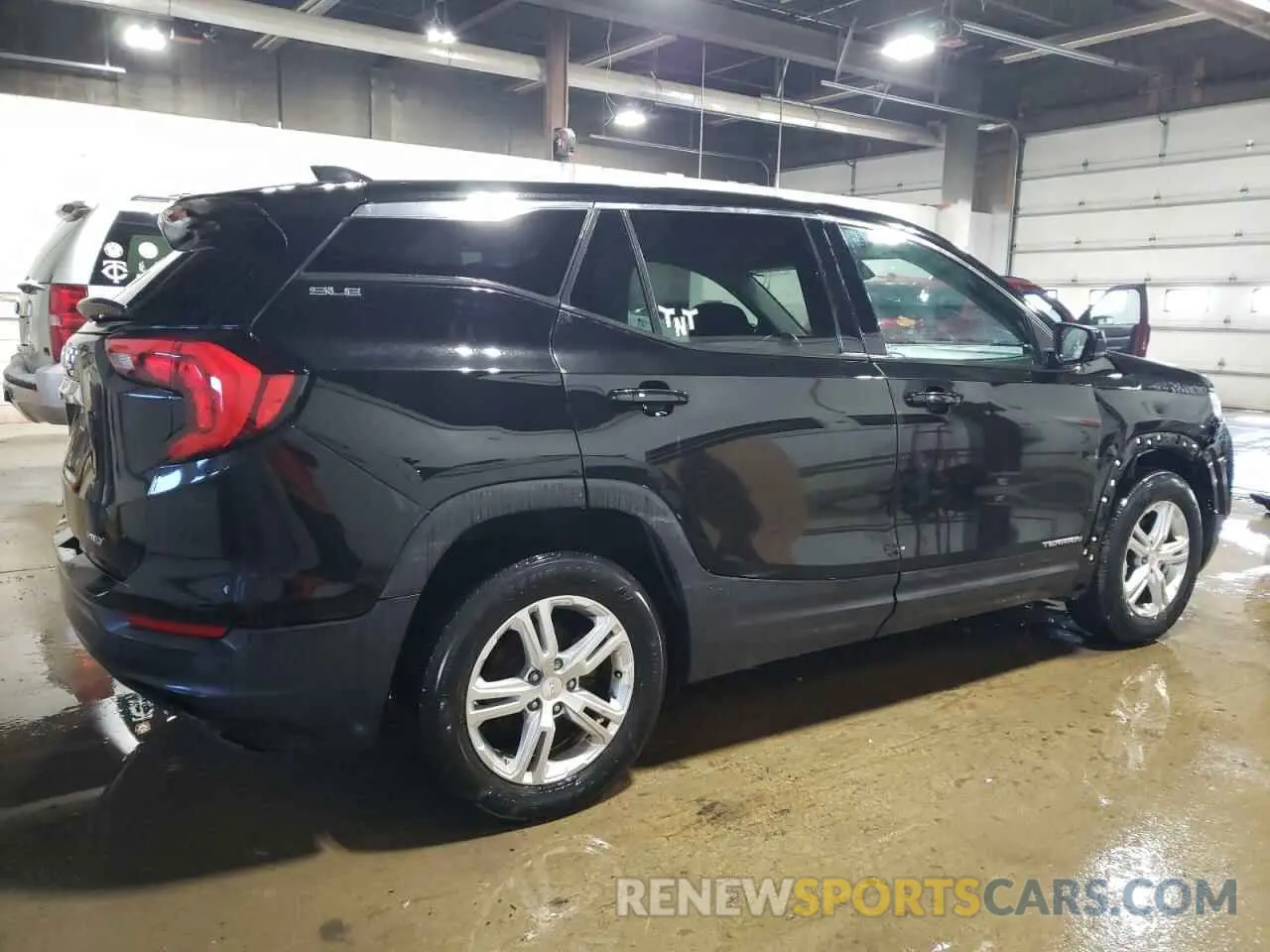 3 fotografías del automóvil dañado 3GKALTEV5KL289663 GMC TERRAIN 2019